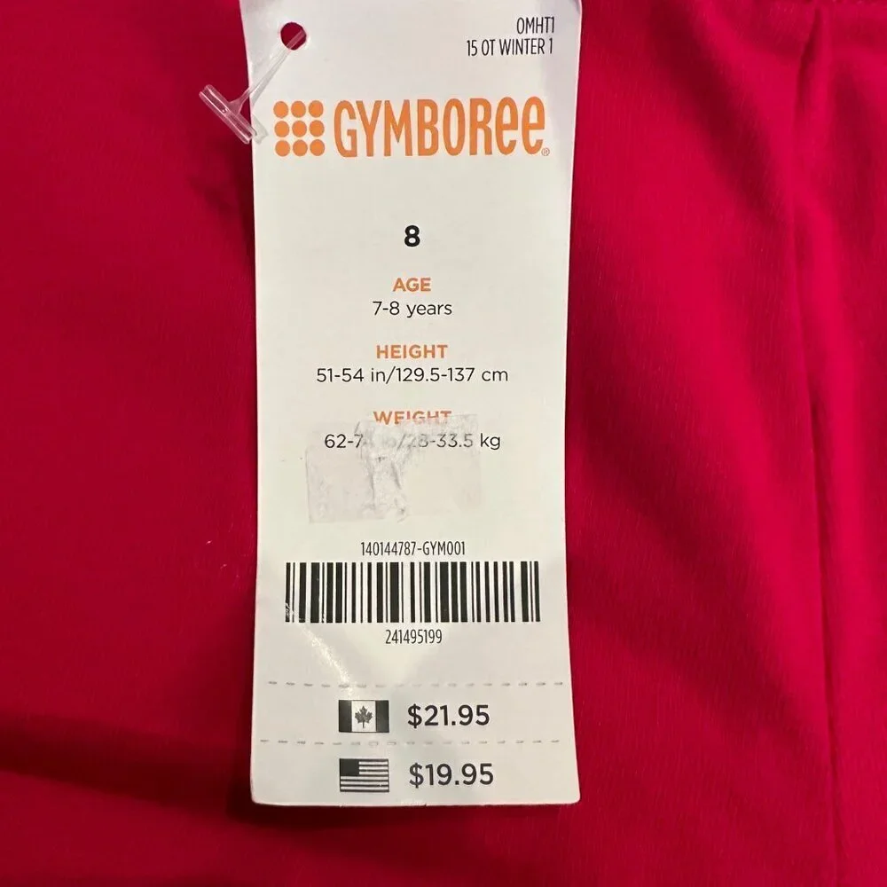 GYMBOREE GIRLS SIZE 8 PINK PANTS NEW